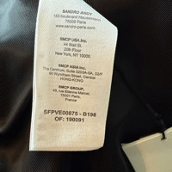 Sandro rhinestone blazer New w tags 38 - Picture 12 of 13